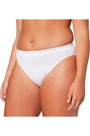 Sloggi Damskie Hikini/Tai (3 sztuki), biały, 38