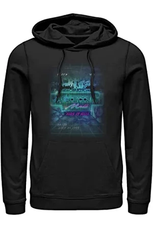 Stranger Things Uniseks Mall Poster Hoodie Hooded Bluza, Black, XXL, , XXL