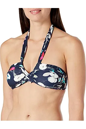Seafolly Damski top bikini bez rękawów Bandeau Halter, , 36