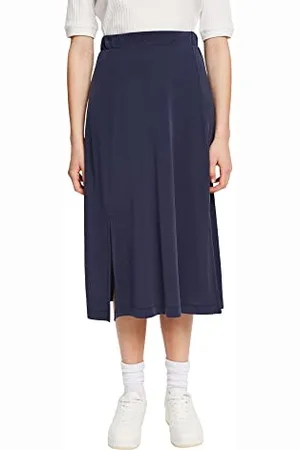 ESPRIT Damska spódnica 042EE1D309, 400/NAVY, L