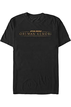 STAR WARS Unisex Gold Logo Organic Short Sleeve T-shirt, , XL