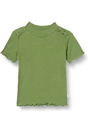 Scotch&Soda Dziewczęcy Fitted Higneck Short-Sleeved T-Shirt, , 104 cm