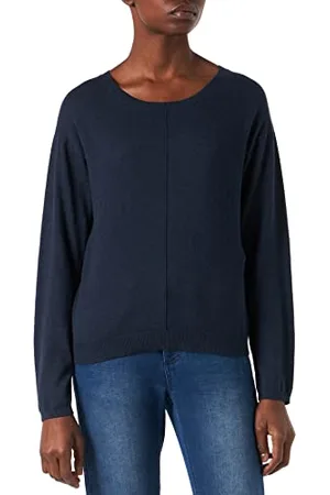 Cream Kremowy damski sweter z dzianiny Cranva sweter, , duży
