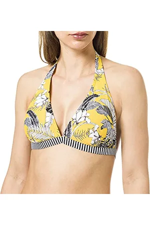 ESPRIT Góra bikini damska, 750/żółty, 36_C