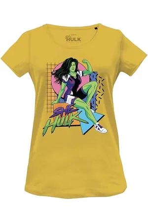 Marvel WOSHEHUTS006 T-Shirt, , S Kobiety, , S