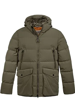 Dolomite Parka Canazei Evo, Backwoods Green/Sunset Brown, L Mężczyźni, BACKWOODS GREEN/SUNSET BROWN, L