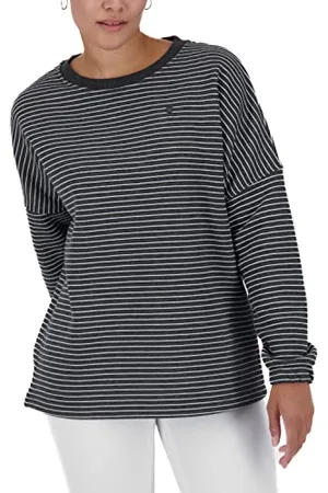 alife kickin Alife and Kickin DeniseAK Z Sweat bluza damska Crewneck sweter z okrągłym dekoltem XS-XXL, Moonless Melange, M