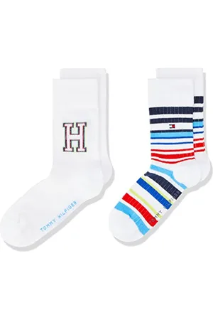 Tommy Hilfiger Unisex Classic Sock dziecięce skarpety (4 sztuki), , 27-30