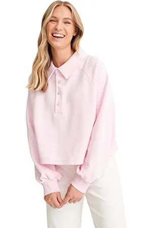 NA-KD Damski sweter z guzikami, , S