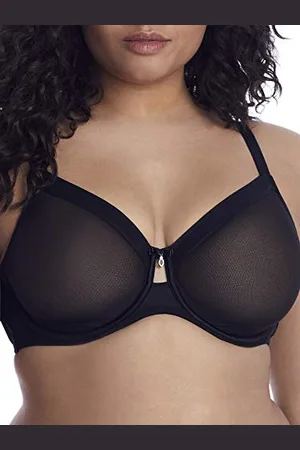 CURVY COUTURE Damski biustonosz bez fiszbin z siateczki