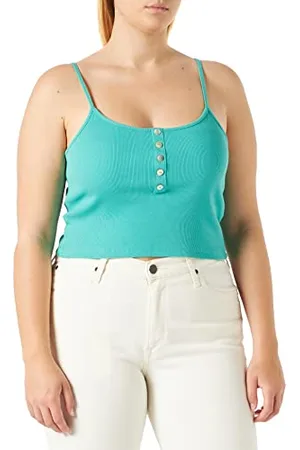 ONLY Onlnessa S/L Short Button JRS Top, , M