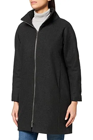 Mexx Płaszcz damski, Grau (Dark Grey Melange 300104), S