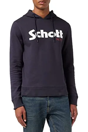 Schott NYC Męska bluza z kapturem