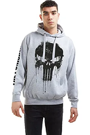 Marvel Męska bluza z kapturem Punisher Skull, , M