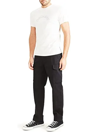 Dockers Męskie spodnie Cargo Tapered, Piękna czerń, 31W / 30L