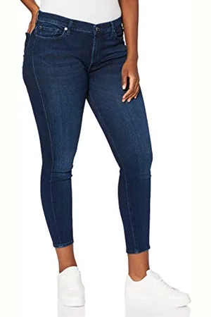 7 for all Mankind Damskie dżinsy Hw Skinny Crop, , 30 PL