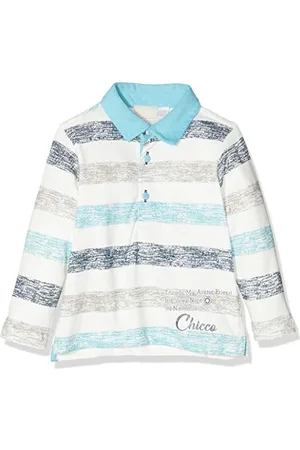 chicco Koszulka polo dla chłopców, biały (Naturale 030), 62 cm