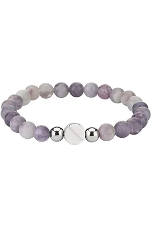 liebeskind Bead Charms stal szlachetna kwarc, 17cm, Stal nierdzewna, Kwarc