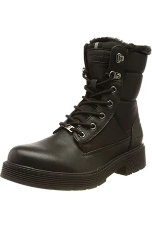 TOM TAILOR Damskie buty 4293507 półdługie, czarne, 40 UE