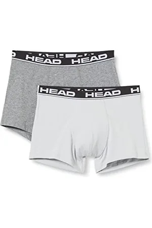 Head Bokserki męskie (2 sztuki), Grey Combo., XXL