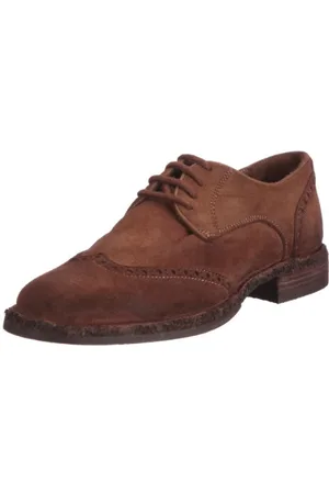 Pantofola d'Oro Pantofola D´ORO EMIDIO Brogue Low LA66CP-D, półbuty damskie, Braun Cocco, 36 EU