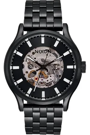 Nixon Spectra A1323 – automatyczny zegarek modowy (tarcza 40 mm, 20 mm-18 mm pasek ze stali nierdzewnej), , OSFM