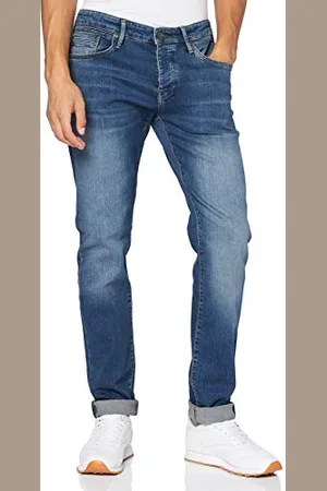 Mavi Męskie dżinsy YVES Slim Skinny Fit Indigo Blue Comfort Stretch, , 28W / 32L
