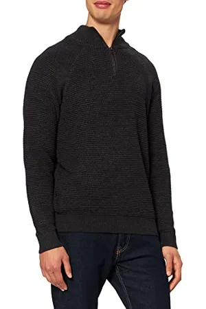 Casual Friday Męski sweter Kristian Bubble Zipper Knit, , S