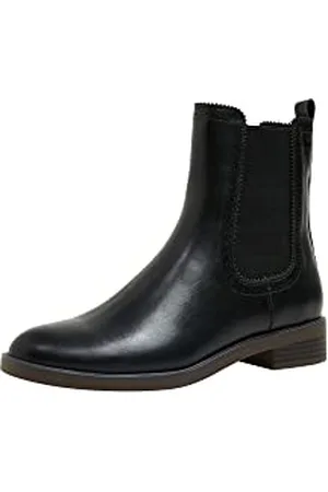 ESPRIT Modne damskie kozaki Chelsea, 001/BLACK, 38 EU
