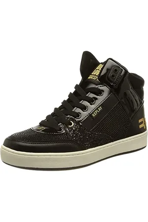 Replay Cobra sneakersy dla chłopców i dziewczynek, 003BLACK, 30 EU
