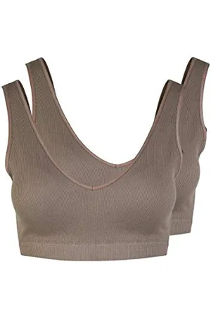 Pieces® Damski biustonosz 2-pak prążkowany, , M
