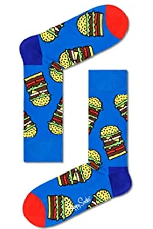 Happy Socks Skarpety do burgerów, , Medium-Large