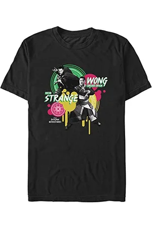 Marvel Unisex Doctor Strange in The Multiverse Of Madness Dr Strange Wong Graphic Organic Short Sleeve T-shirt, , XXL