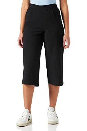 VERO MODA Damskie spodnie VMCOOKIE HR Culotte Pant GA Petite Hose, czarne, L/P/28