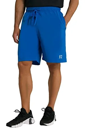 JP 1880 Męskie spodenki sportowe Jay-PI z elastycznym ściągaczem, spodnie Quickdry, niebieski (clematisblau), XL