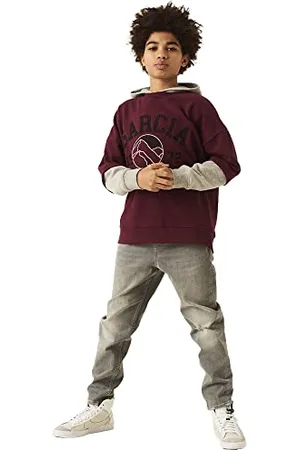 Garcia Kids Bluza chłopięca Maroon, 152/158