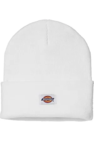 Dickies Akrylowa standardowa czapka męska typu beanie, podwijana, jeden uniwersalny rozmiar, biała