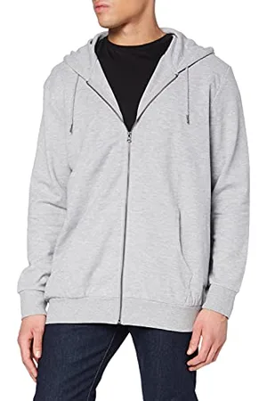 JACK & JONES Jjebasic Zip Hood Noos Ps sweter męski, , 6XL