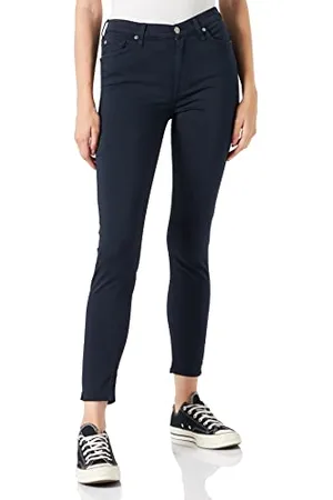 7 for all Mankind Damskie dżinsy Hw Skinny Crop, , 24W / 27L