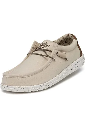 Hey dude Męskie buty Wally Stretch Canvas Moc Toe Shoes, , 37 EU