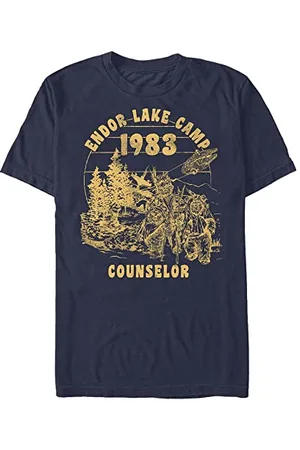 STAR WARS Unisex Ewok Camper Organic Short Sleeve T-shirt, , L