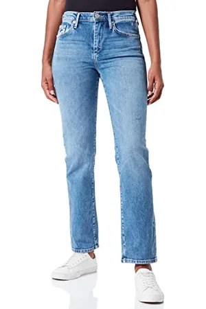True Religion Damskie dżinsy Jennifer, niebieskie, standardowe