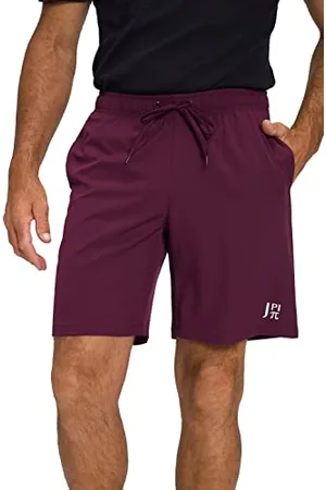 JP 1880 Męskie spodenki sportowe Jay-PI, elastyczny ściągacz, spodnie Quickdry, oberżyna, XL, , XL