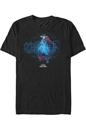 Marvel Unisex Doctor Strange in The Multiverse Of Madness Strange World Organic Short Sleeve T-shirt, , XL