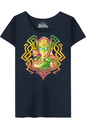 Marvel WOTLATMTS002 T-Shirt, Granatowy, L Kobiety, , L