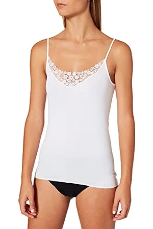 Calida Damski podkoszulek spaghetti-Top Feminin Sense, , 48-50
