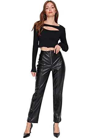 Trendyol Damskie spodnie Flare, , 62