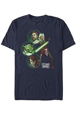 STAR WARS Uniseks Light Side Group Organic Short Sleeve T-Shirt, , L, , L