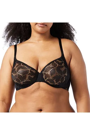 Gossard Glossies Lotus 19001 damski koronkowy biustonosz z fiszbinami, , 60G