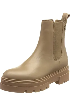 Tommy Hilfiger Damskie Monochromatyczne Chelsea Boot Mid, , 6 UK